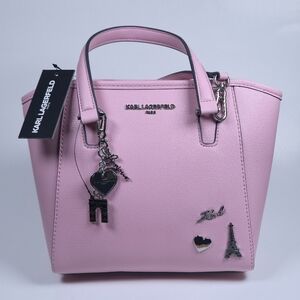 Karl Lagerfeld Pink Tote Bag